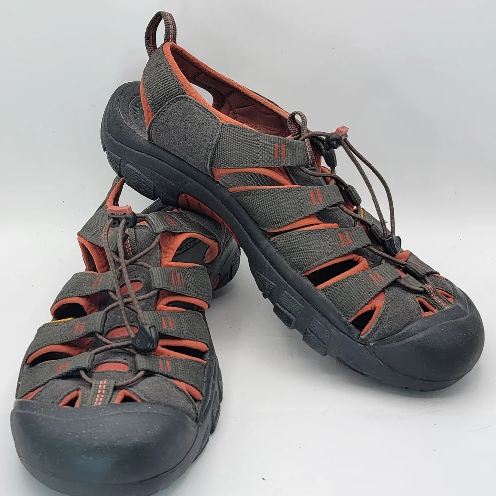 KEEN Men's Outdoor Sandals - Gray and Orange SIZE‎ 13  #1744